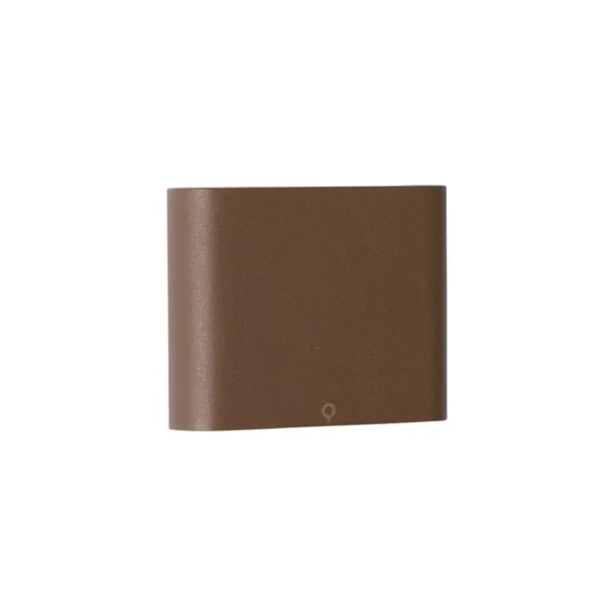 Moderne Außenwandleuchte rostbraun 11,5 cm inkl. LED IP65 - Batt