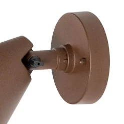 Moderne Außenwandleuchte rostbraun IP44 verstellbar - Ciara