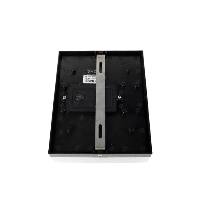 Moderne Außenwandleuchte schwarz IP44 inkl. LED - Dualy