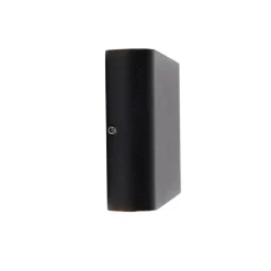 Moderne Außenwandleuchte schwarz 17,5 cm inkl. LED IP65 - Batt