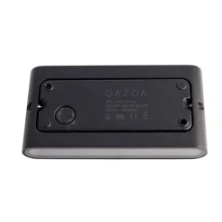 Moderne Außenwandleuchte schwarz 17,5 cm inkl. LED IP65 - Batt