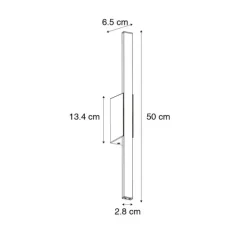 Moderne Außenwandleuchte schwarz inkl. LED IP54 - Jamal