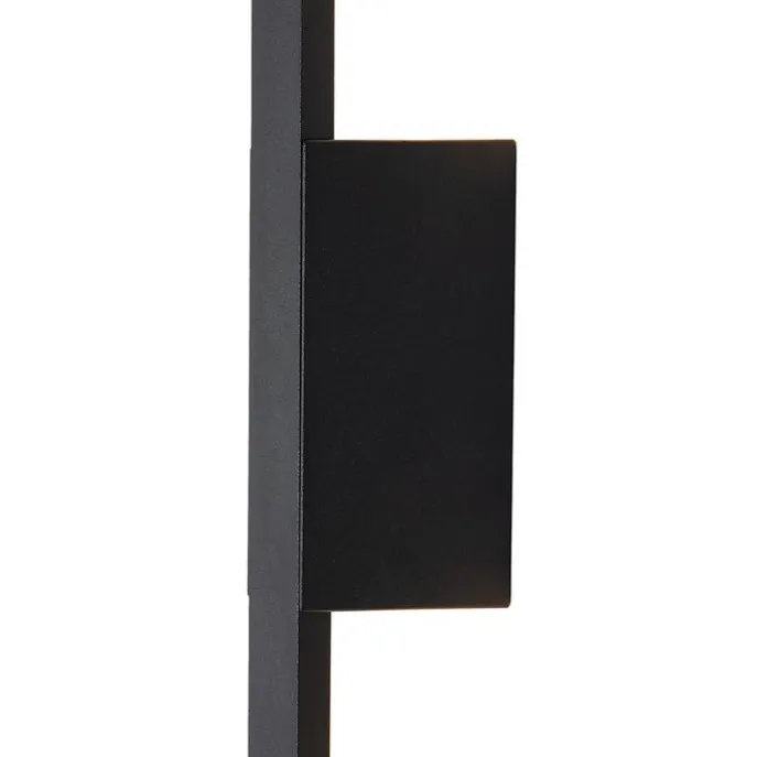 Moderne Außenwandleuchte schwarz inkl. LED IP54 - Jamal