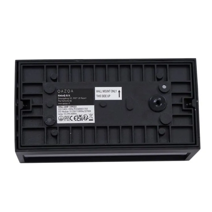 Moderne Außenwandleuchte schwarz inkl. LED IP65 - Jail