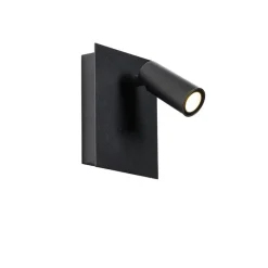 Moderne Außenwandleuchte schwarz inkl. LED IP54 - Simon