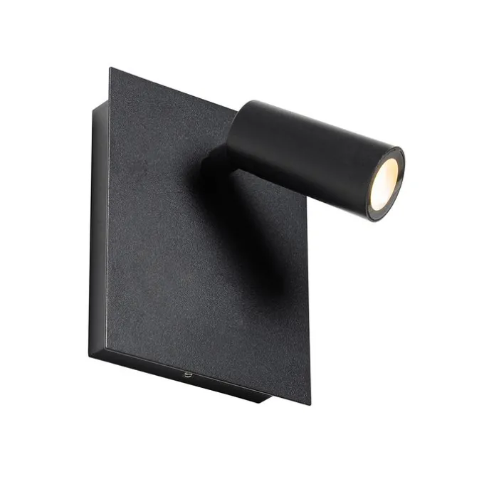 Moderne Außenwandleuchte schwarz inkl. LED IP54 - Simon