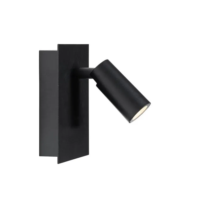 Moderne Außenwandleuchte schwarz inkl. LED IP54 - Simon