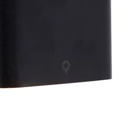 Moderne Außenwandleuchte schwarz 11,5 cm inkl. LED IP65 - Batt