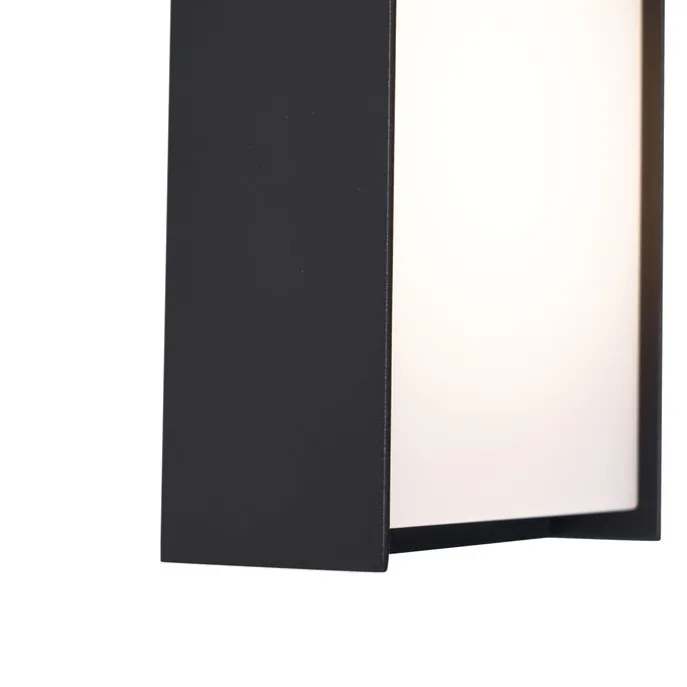 Moderne Außenwandleuchte Schwarz inkl. LED IP65 - Packet