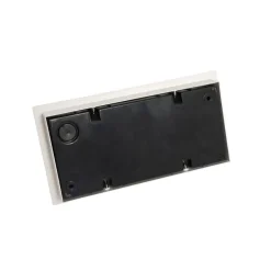 Moderne Außenwandleuchte weiß inkl. LED 2-flammig IP54 - Simon