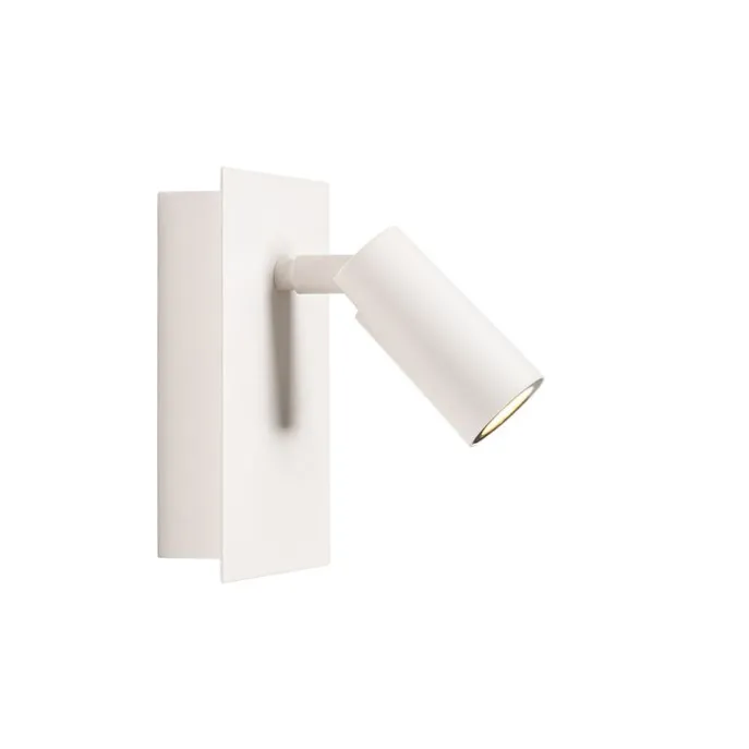 Moderne Außenwandleuchte weiß inkl. LED IP54 - Simon