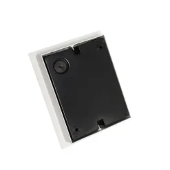 Moderne Außenwandleuchte weiß inkl. LED IP54 - Simon