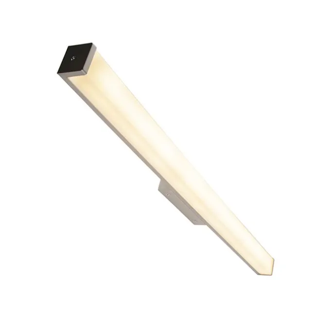 Moderne Badezimmer Wandleuchte Stahl 92 cm IP44 - Cascada