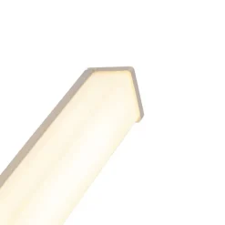 Moderne Badezimmer Wandleuchte Stahl 62 cm IP44 - Cascada