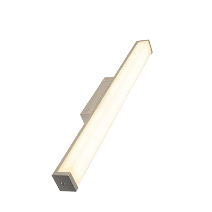 Moderne Badezimmer Wandleuchte Stahl 62 cm IP44 - Cascada