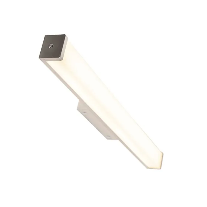 Moderne Badezimmer Wandleuchte Stahl 62 cm IP44 - Cascada