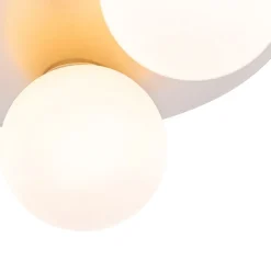 Moderne Badezimmer-Deckenleuchte Stahl 3-flammig - Cederic