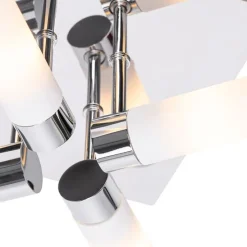 Moderne Badezimmer-Deckenleuchte Chrom 4-flammig IP44 - Bath