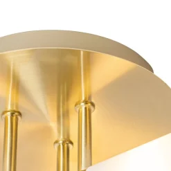 Moderne Badezimmer-Deckenleuchte Messing 3-flammig IP44 - Bath