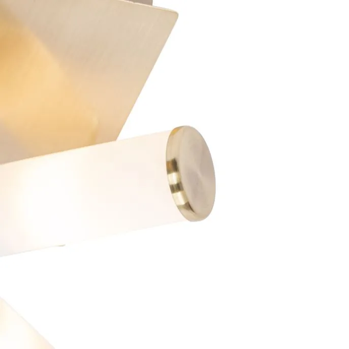 Moderne Badezimmer-Deckenleuchte Messing 4-flammig IP44 - Bath