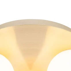 Moderne Badezimmer-Deckenleuchte Messing 3-flammig - Cederic