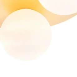 Moderne Badezimmer-Deckenleuchte Messing 3-flammig - Cederic