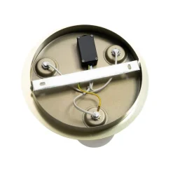 Moderne Badezimmer-Deckenleuchte Messing 3-flammig - Cederic