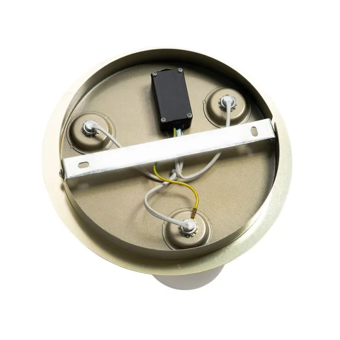 Moderne Badezimmer-Deckenleuchte Messing 3-flammig - Cederic