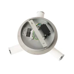 Moderne Badezimmer-Deckenleuchte Chrom 3-flammig IP44 - Bath