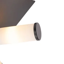 Moderne Badezimmer-Deckenleuchte schwarz 4-flammig IP44 - Bath