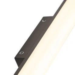 Moderne Badezimmerwandleuchte schwarz 62 cm IP44 - Cascada