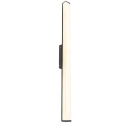 Moderne Badezimmer-Wandleuchte schwarz 92 cm IP44 - Cascada