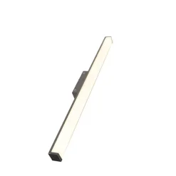 Moderne Badezimmer-Wandleuchte schwarz 92 cm IP44 - Cascada