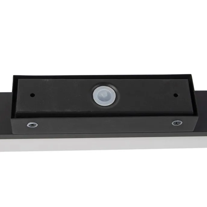 Moderne Badezimmer-Wandleuchte schwarz 92 cm IP44 - Cascada