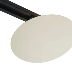 Moderne beige Deckenleuchte für Schienensystem 1-phasig 2-Lichter - Iconic Pulley