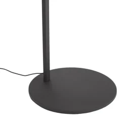 Moderne Bogenlampe schwarz inkl. LED mit Touch-Dimmer - Arlow