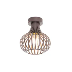 Moderne Deckenlampe braun 18 cm - Sapphira