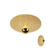 Moderne Deckenlampe Gold 40cm - Disque