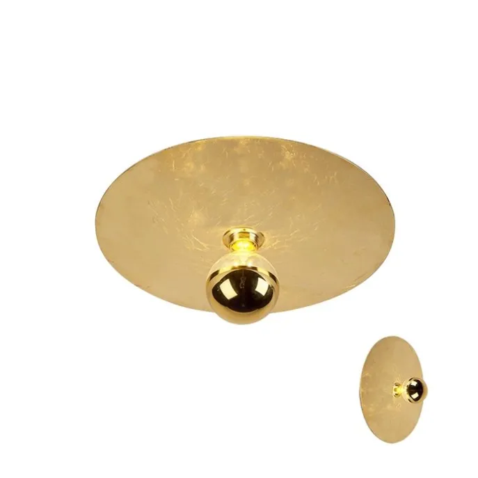 Moderne Deckenlampe Gold 40cm - Disque