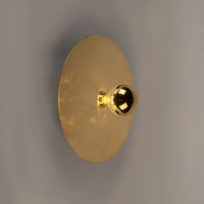 Moderne Deckenlampe Gold 40cm - Disque