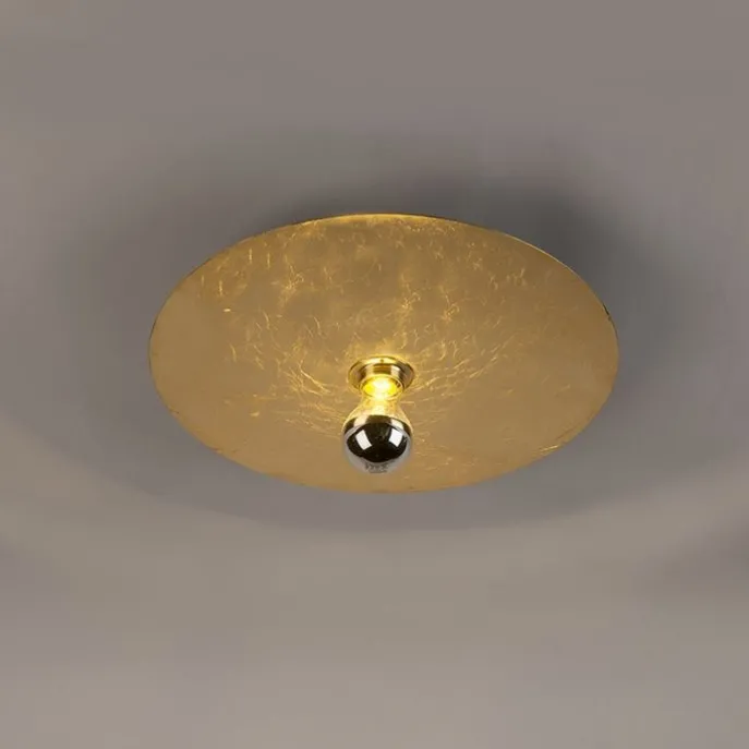 Moderne Deckenlampe Gold 40cm - Disque