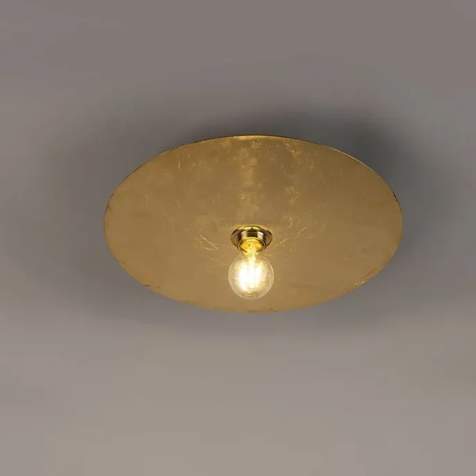 Moderne Deckenlampe Gold 40cm - Disque