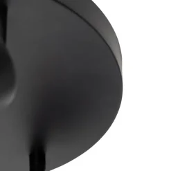 Moderne Deckenlampe schwarz verstellbar rund 3 Lichter - Java