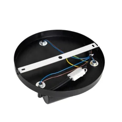 Moderne Deckenlampe schwarz verstellbar rund 3 Lichter - Java