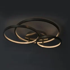 Moderne Deckenleuchte aus Stahl inkl. LED und Dimmer - Rondas