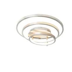 Moderne Deckenleuchte aus Stahl inkl. LED und Dimmer - Rondas