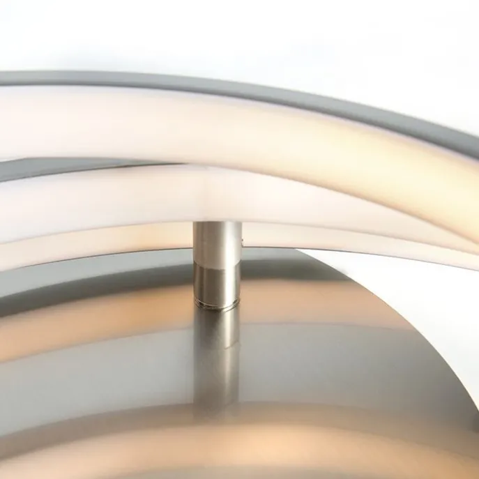 Moderne Deckenleuchte aus Stahl inkl. LED und Dimmer - Rondas