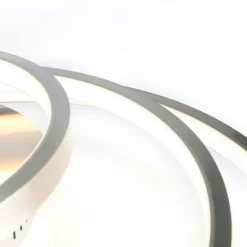 Moderne Deckenleuchte aus Stahl inkl. LED und Dimmer - Rondas