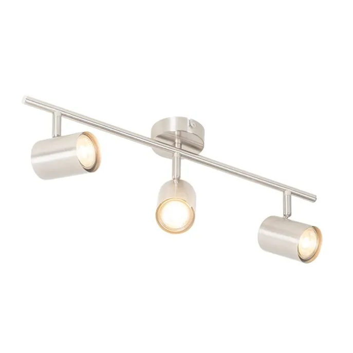 Moderne Deckenleuchte aus Stahl 3-flammig verstellbar - Jeana