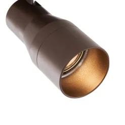 Moderne Deckenleuchte Dunkelbronze GU10 50mm rund - Stanley